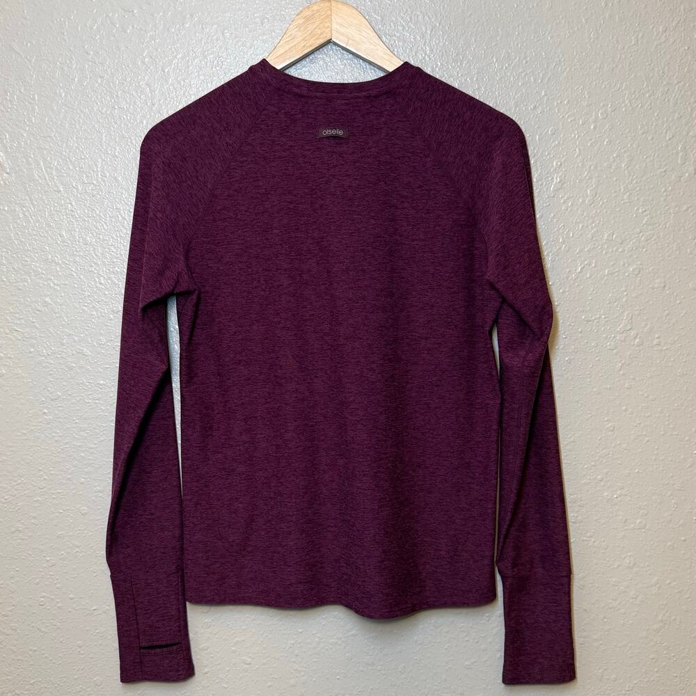 Oiselle Lux Layer Running Top Long Sleeve Pullover Baselayer Purple Women's 2 - Picture 9 of 9